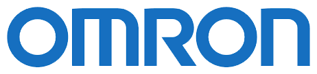 a blue and white logo