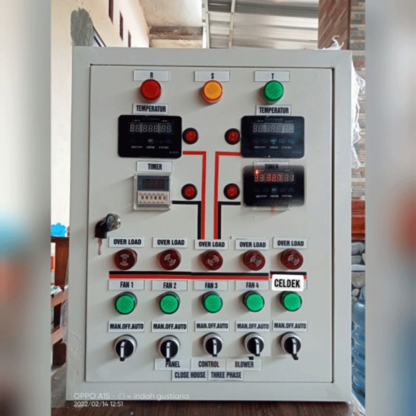 Tủ điều khiển quạt thổi khí